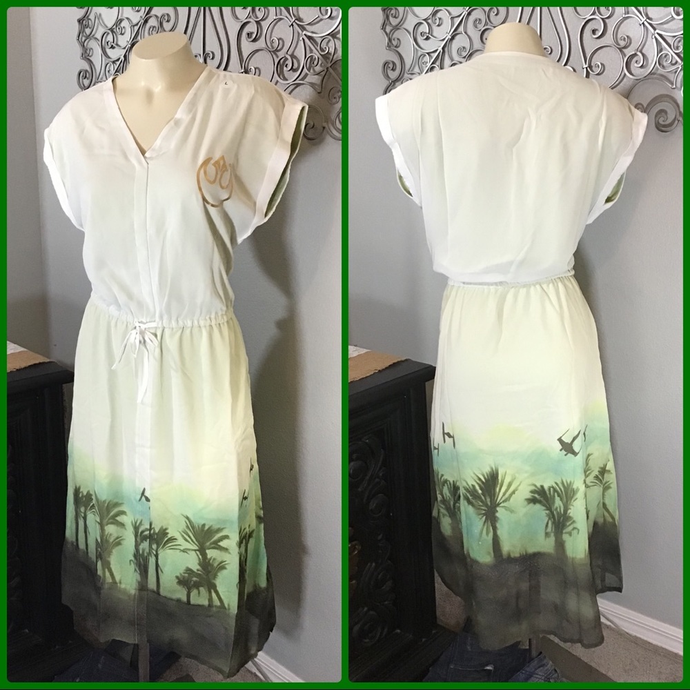 Star Wars Rogue One Desert Scene Dress Large